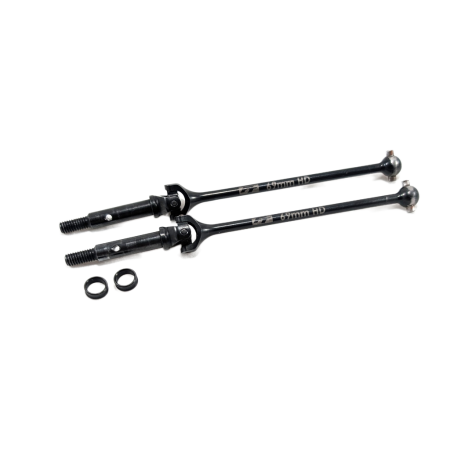 92486 Team Associated RC10B7 FT 69mm Universal Driveshafts