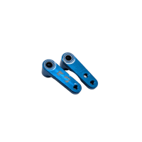 91983 Team Associated RC10B6.4 B7 FT Steering Bellcranks, blue aluminium