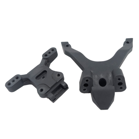 92403 Team Associated RC10B7 Top Plate and Ballstud Mount