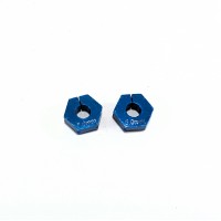 91609 Team Associated FT Clamping Wheel Hexes, 5.0 mm offset