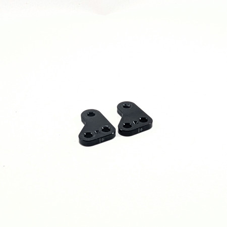 91680 Team Associated RC10B6 FT Steering Block Arms, +1