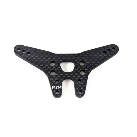 91769 Team Associated RC10B6.1 Rear Shock Tower, carbon fiber