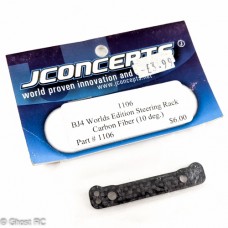 JC1106 JConcepts BJ4 Worlds Edition Carbon Fibre Steering Rack (10 Deg)