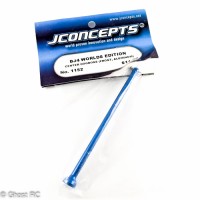 JC1152 JConcepts BJ4 Worlds Edition Centre Front Dogbone - Blue Aluminium