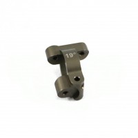 TD330327 Team Durango - 19 Degree Caster Block Aluminium Left (1 pc)