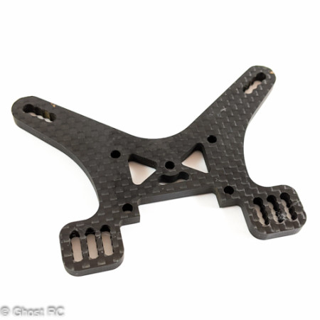 Used Used TD330376 Team Durango DEX410 Fine Tune Carbon Rear Shock Tower