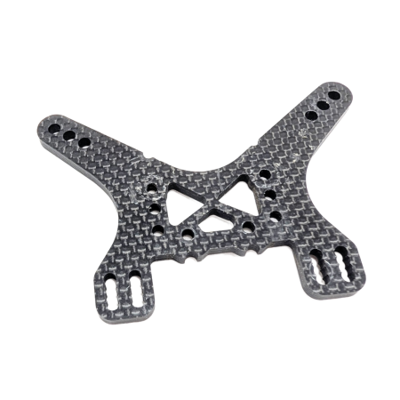 TD330741 Team Durango DEX410v5 Shock Tower Carbon Fibre: Rear (4mm)