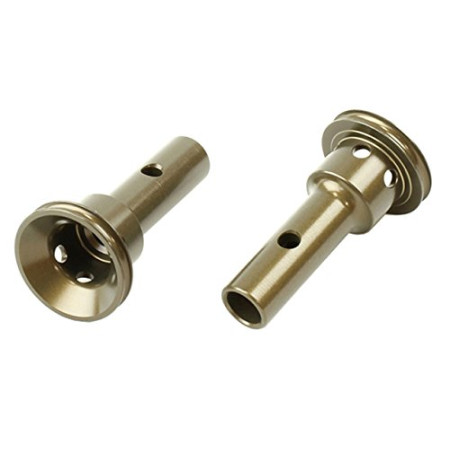 TD310210 Team Durango Aluminium Wheel Axle DEX408/DNX408