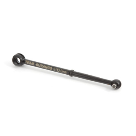 TD310439 Team Durango DEX410 Rear Driveshaft 61mm x 2mm (1)