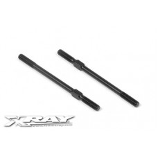 362610 Xray XB4 Adjustable Turnbuckle 50mm M3 L/R - Hudy Spring Steel (2)