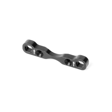 363316 Xray XB4 Alu Lower Suspension Holder for HS Bulkhead - Rear-Front