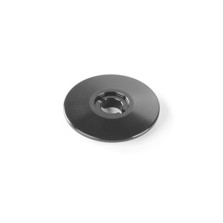 364124 Xray XB4 Alu Plate for One-Way Slipper Clutch - Front - Swiss 7075 T6